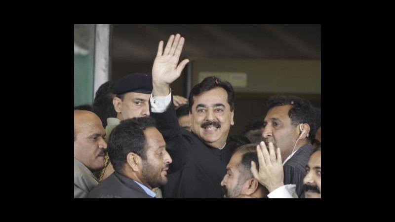 Pakistan, Corte suprema: Premier Gilani non può ricoprire incarico