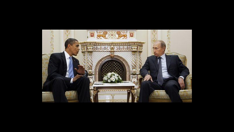 Siria, Obama e Putin: Fermare violenze, evitare guerra civile