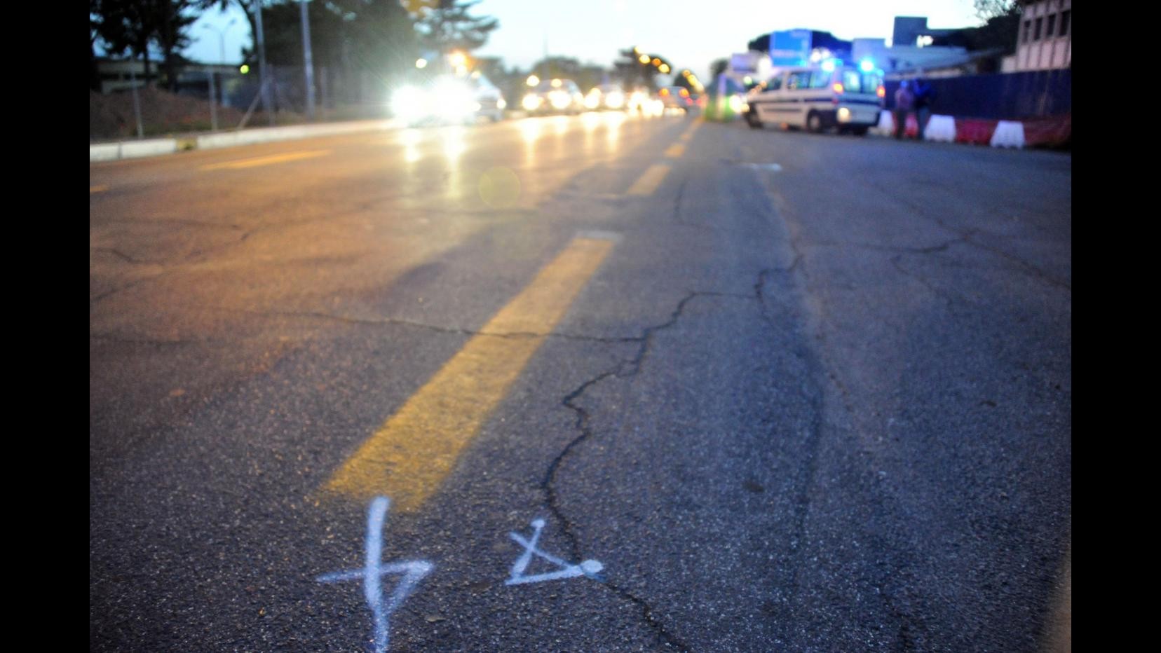 Torino, incidente su strada aeroporto, un motociclista deceduto