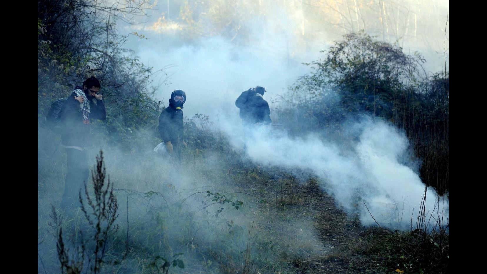 Tav, pietre contro cantiere Chiomonte