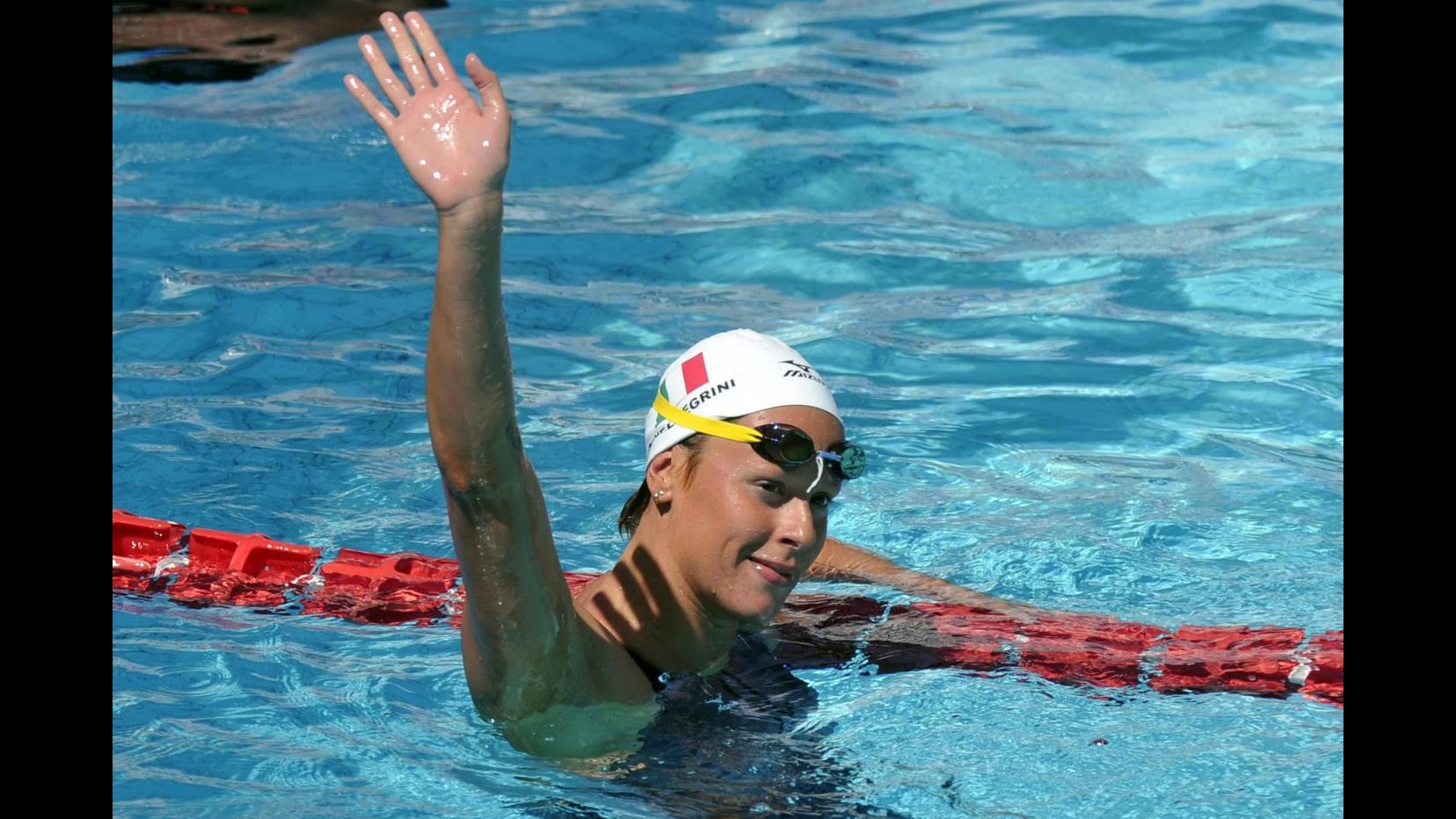 Federica Pellegrini vince 200 sl al Sette Colli