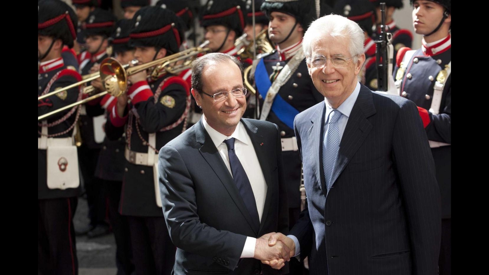 Hollande a Roma: Convergenza con Italia