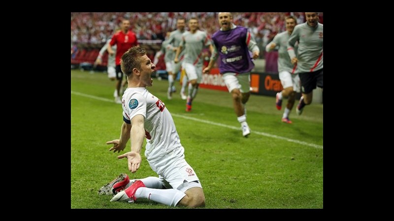 Polonia spera ancora, 1-1 contro la Russia.  Kuba replica a Dzagoev