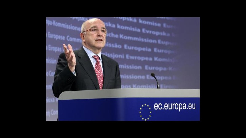 Spagna, Almunia (Ue): Troika controllerà rispetto condizioni prestito