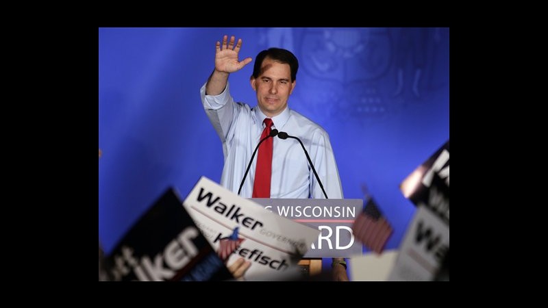 Usa, sconfitta per democratici: governatore Gop rieletto in Wisconsin