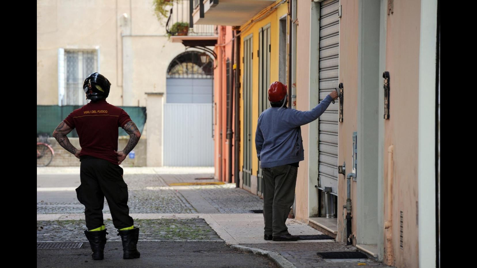Sisma Emilia, notte tranquilla nel modenese, attesa visita Napolitano