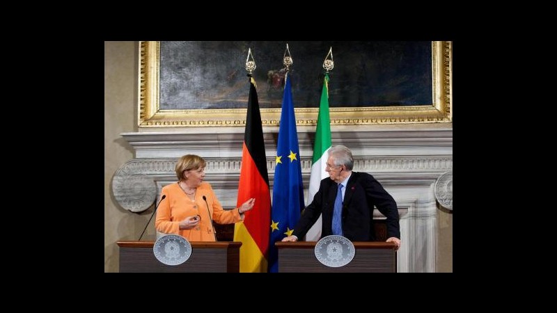 Merkel: Abbiamo da imparare da Italia