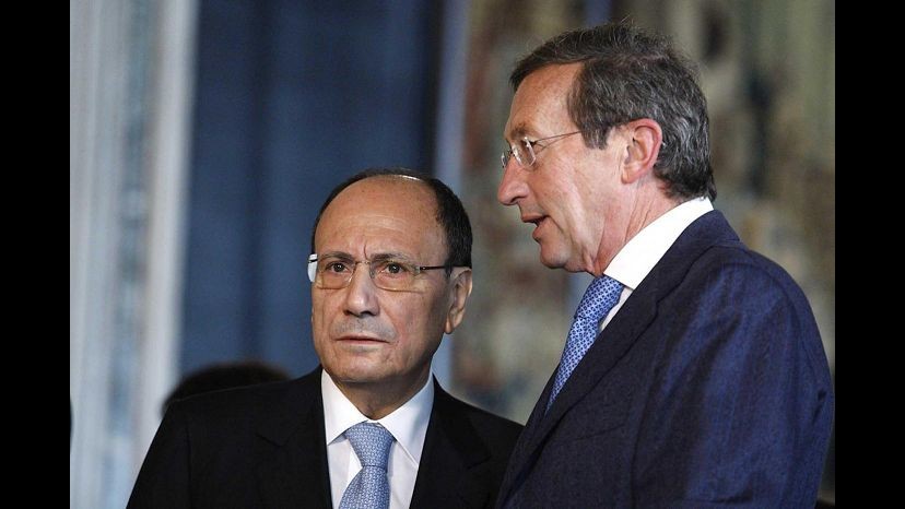Rai, scontro tra Fini e Schifani