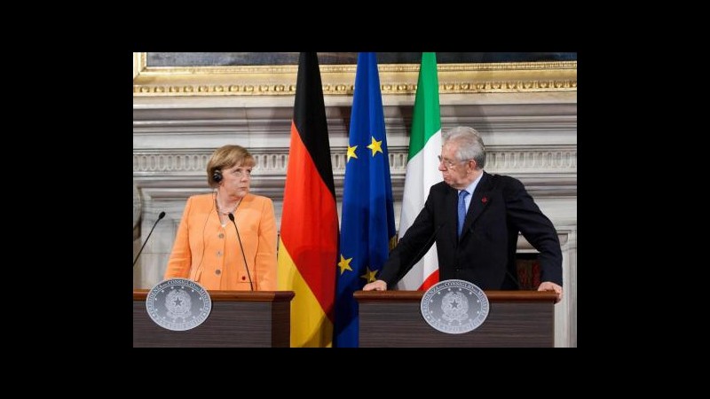 Merkel: Abbiamo da imparare dall’Italia