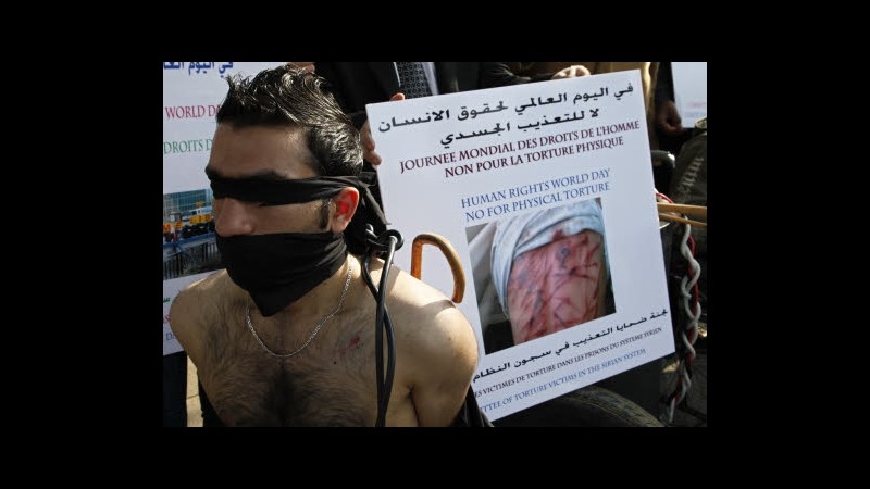 Siria, Hrw: Individuati 27 centri di tortura