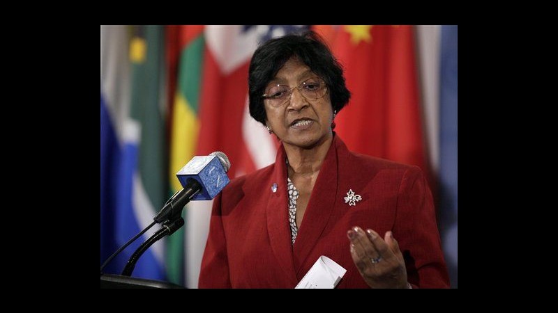 Siria, Pillay a Consiglio Onu: Portare abusi diritti umani davanti Cpi
