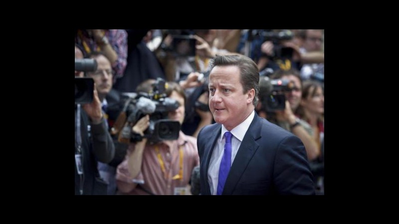 Barclays, Cameron annuncia inchiesta parlamentare su settore bancario