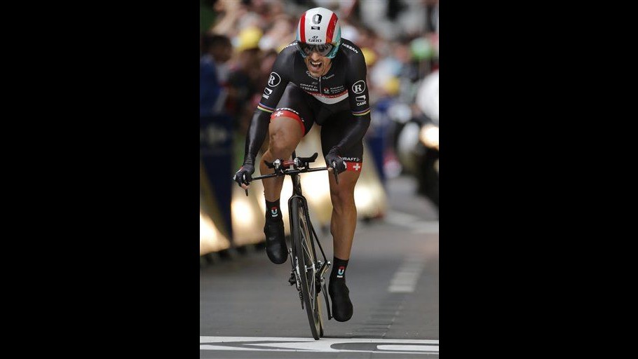 Tour de France, Cancellara si aggiudica cronoprologo di Liegi