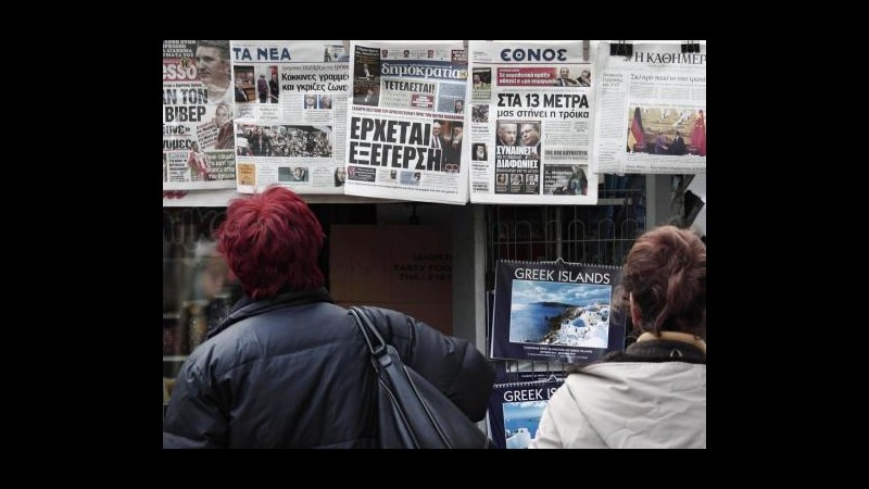 Grecia, troika la prossima settimana ad Atene