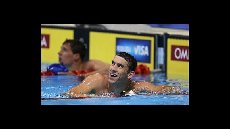 Nuoto, trials Usa: rivincita Phelps, battuto Lochte nei 200 sl