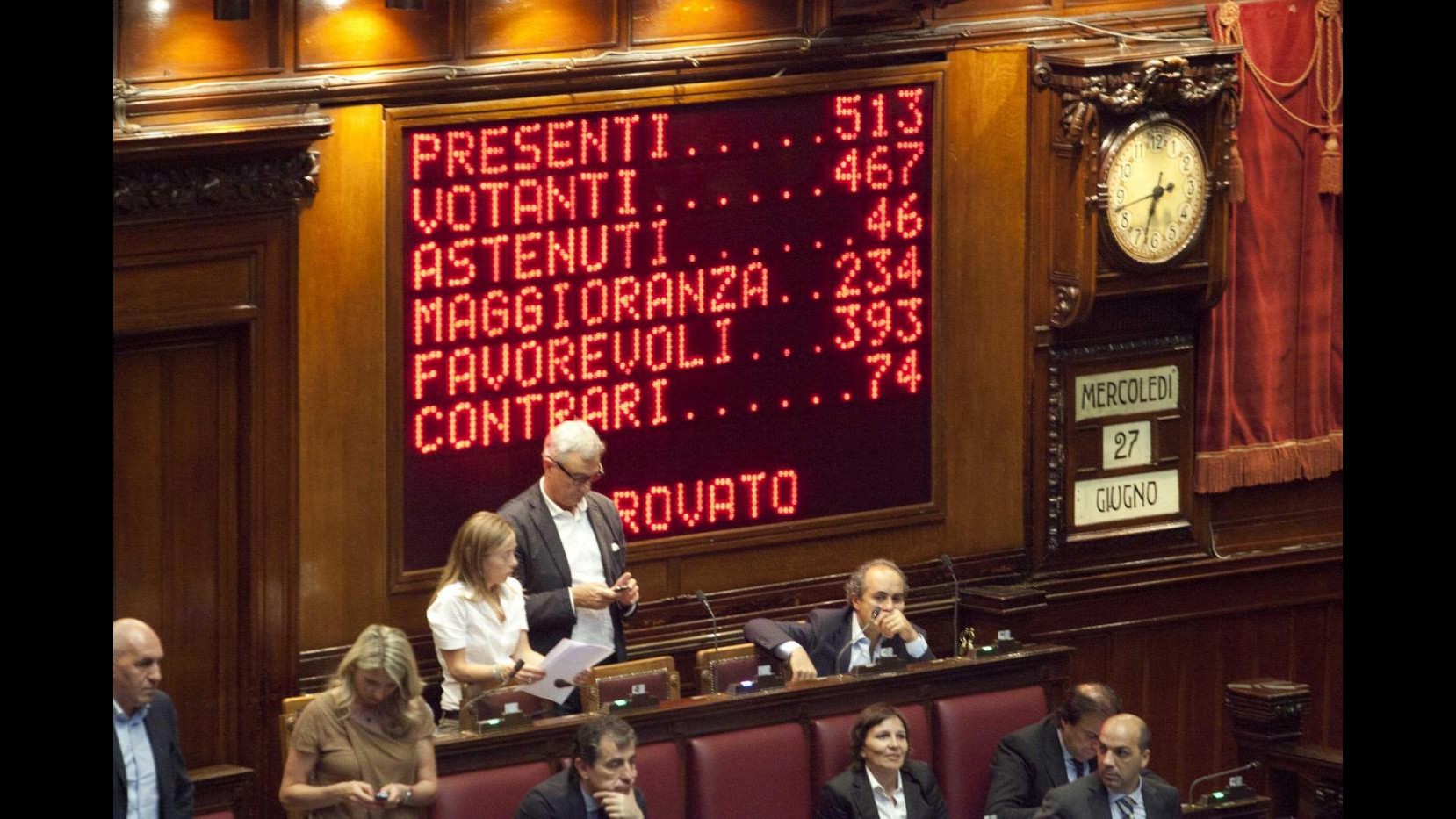 Pdl-Lega insieme, via al Senato federale