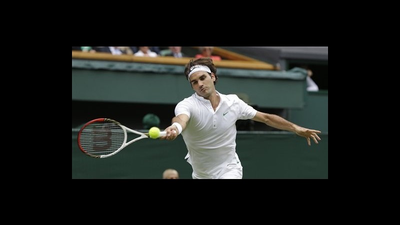 Wimbledon, Federer travolge Fognini. Ok Errani e Giorgi. Bene Djokovic