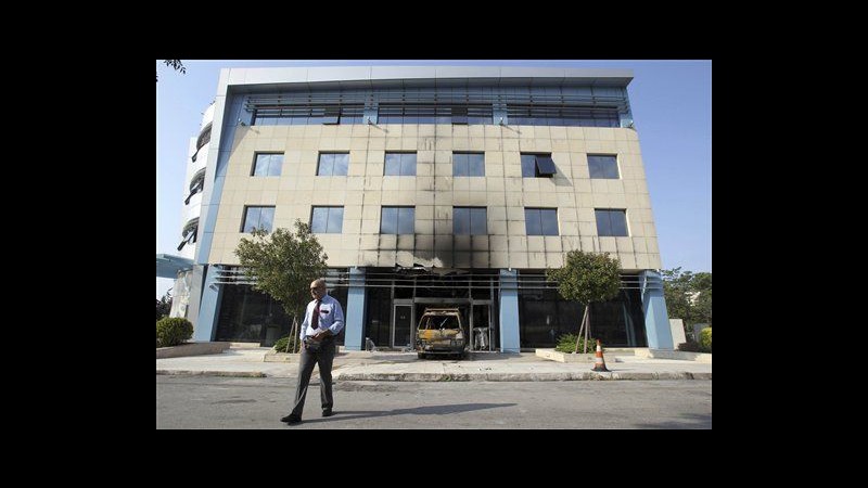 Grecia, attacco contro sede Microsoft ad Atene