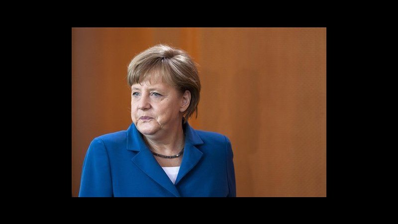 Merkel: Sbagliato introdurre ora eurobond