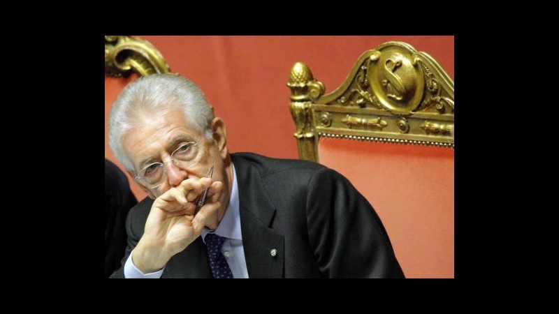 Monti incontra leader maggioranza