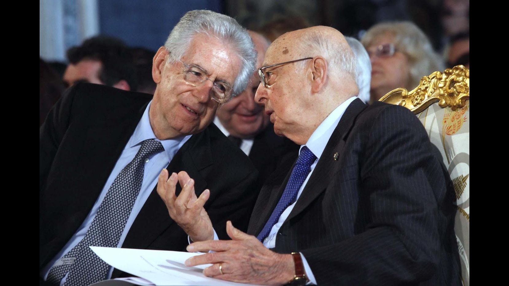 Crisi, Napolitano riceve Monti e Grilli in vista Consiglio europeo