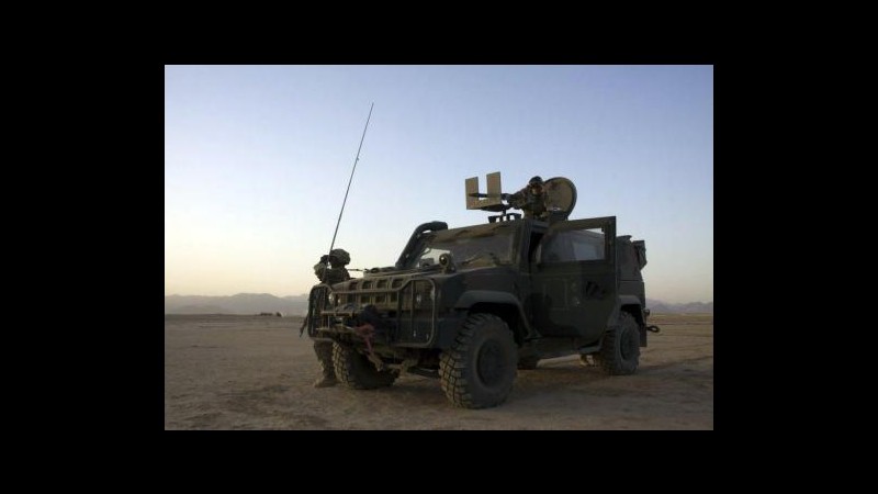 Afghanistan, muore un carabiniere