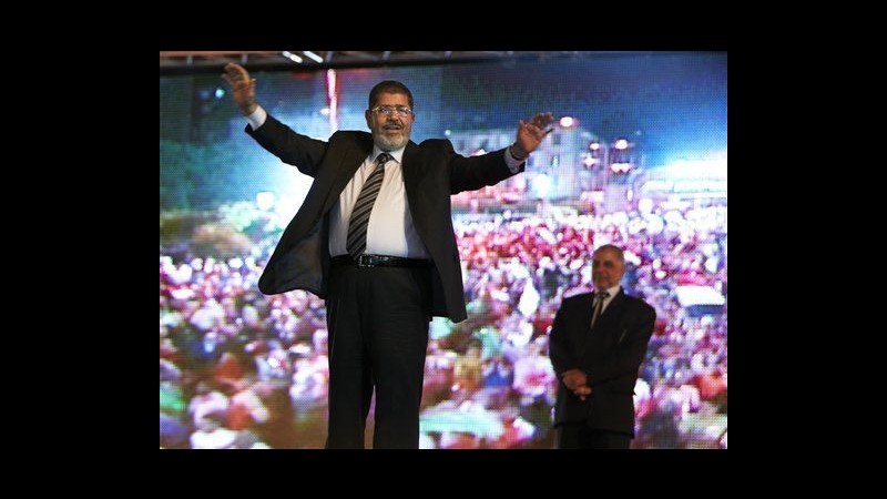 Egitto, Morsi è il nuovo presidente
