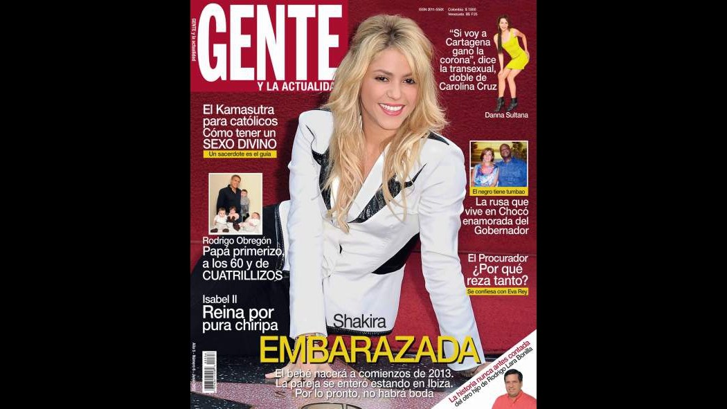 Shakira incinta di Gerard Piquè secondo i media colombiani