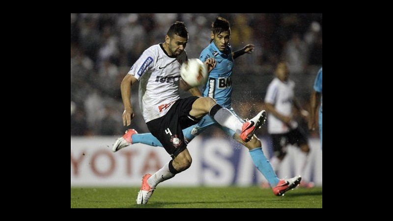 Neymar non basta al Santos, Corinthians in finale Coppa Libertadores