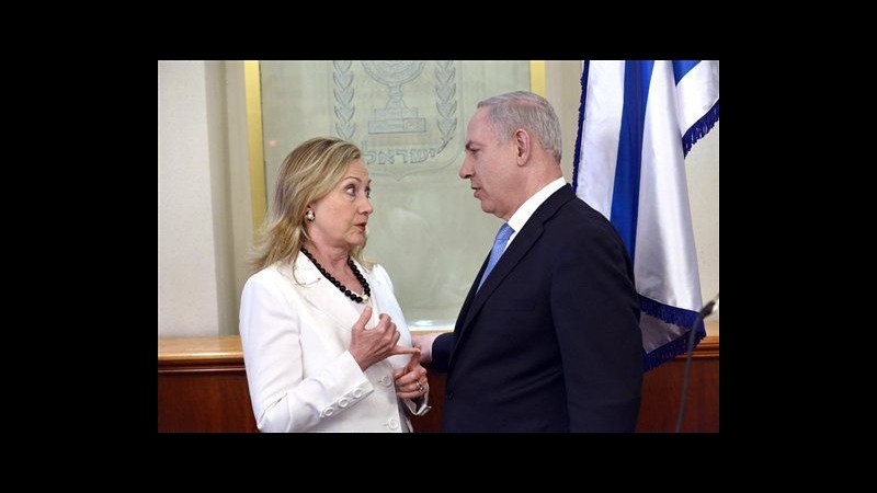 Medioriente, Clinton: Pace fondamentale anche per Israele