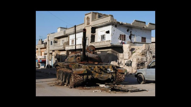 Siria, scontri tra soldati e ribelli nel centro di Damasco