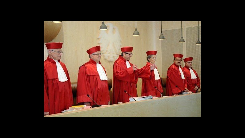 Germania, Corte decide il 12/9 su Esm