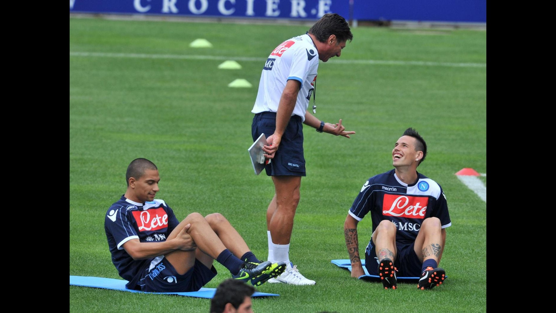 Dolomiti in festa per il Napoli, Hamsik: Ad agosto un’altra Coppa