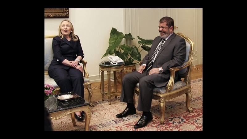 Egitto, Clinton: Interessi comuni molti di più delle differenze