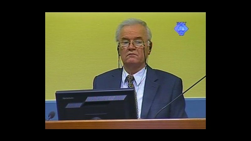 Mladic, processo riprenderà lunedì dopo sospensione per malore