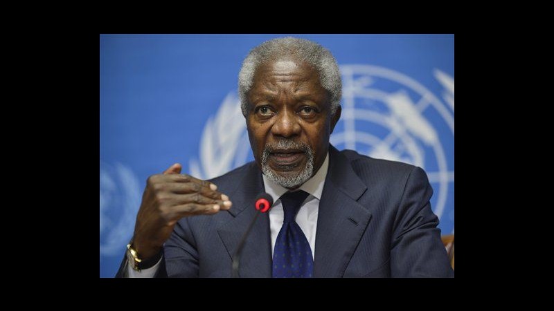 Siria, Annan: trovato accordo con Assad