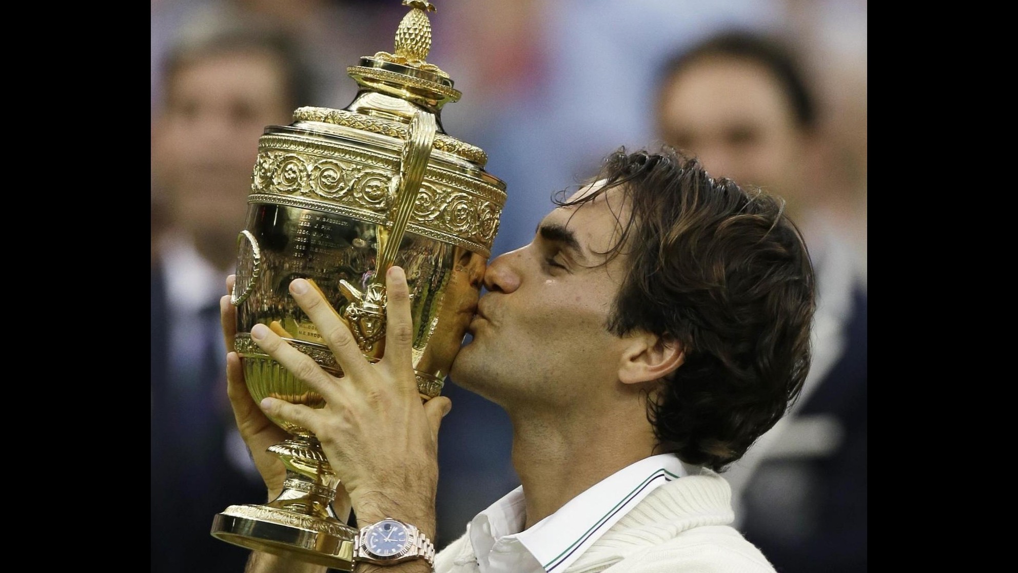 Federer 7 volte re di Wimbledon