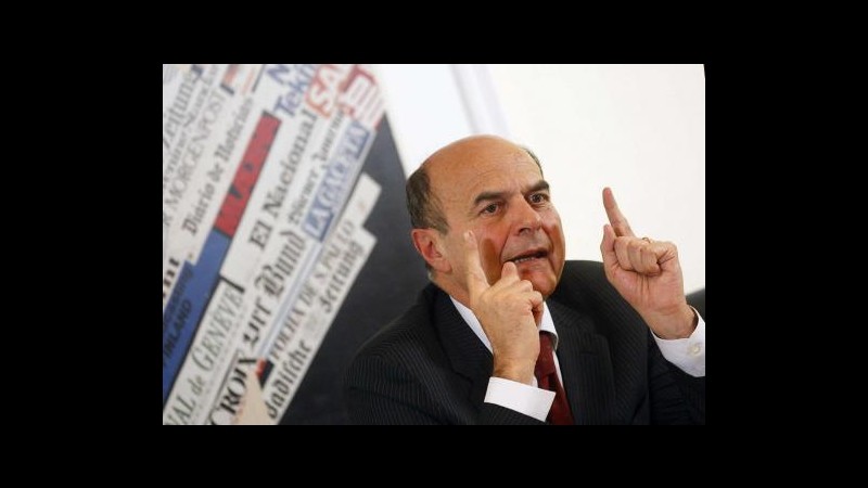 Bersani: Su sanità rischio bis esodati