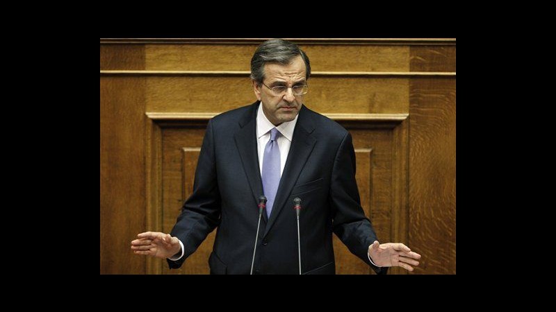 Grecia, Samaras: Sì a riforme, ma due anni in più per risanare conti