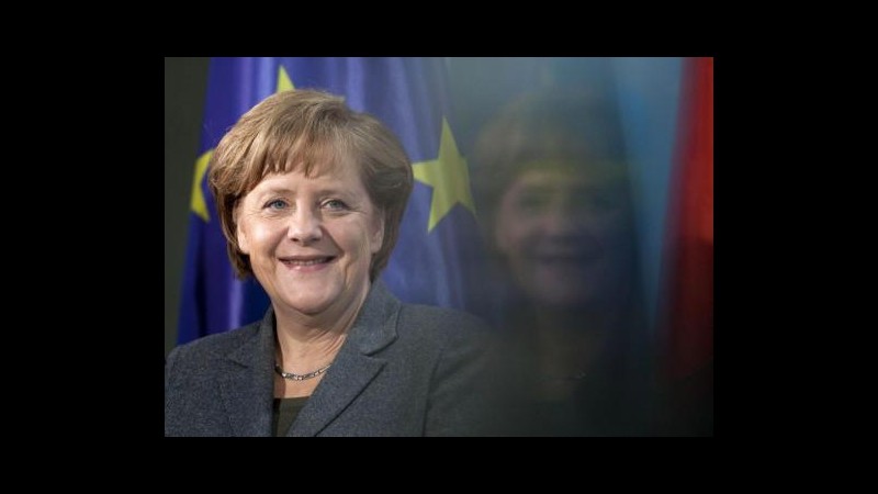 Germania, gradimento Merkel massimo da 2009, 85% teme aggravarsi crisi