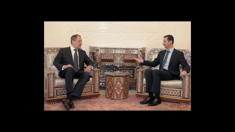Siria, Lavrov: Russia non ha alcun piano per offrire asilo ad Assad