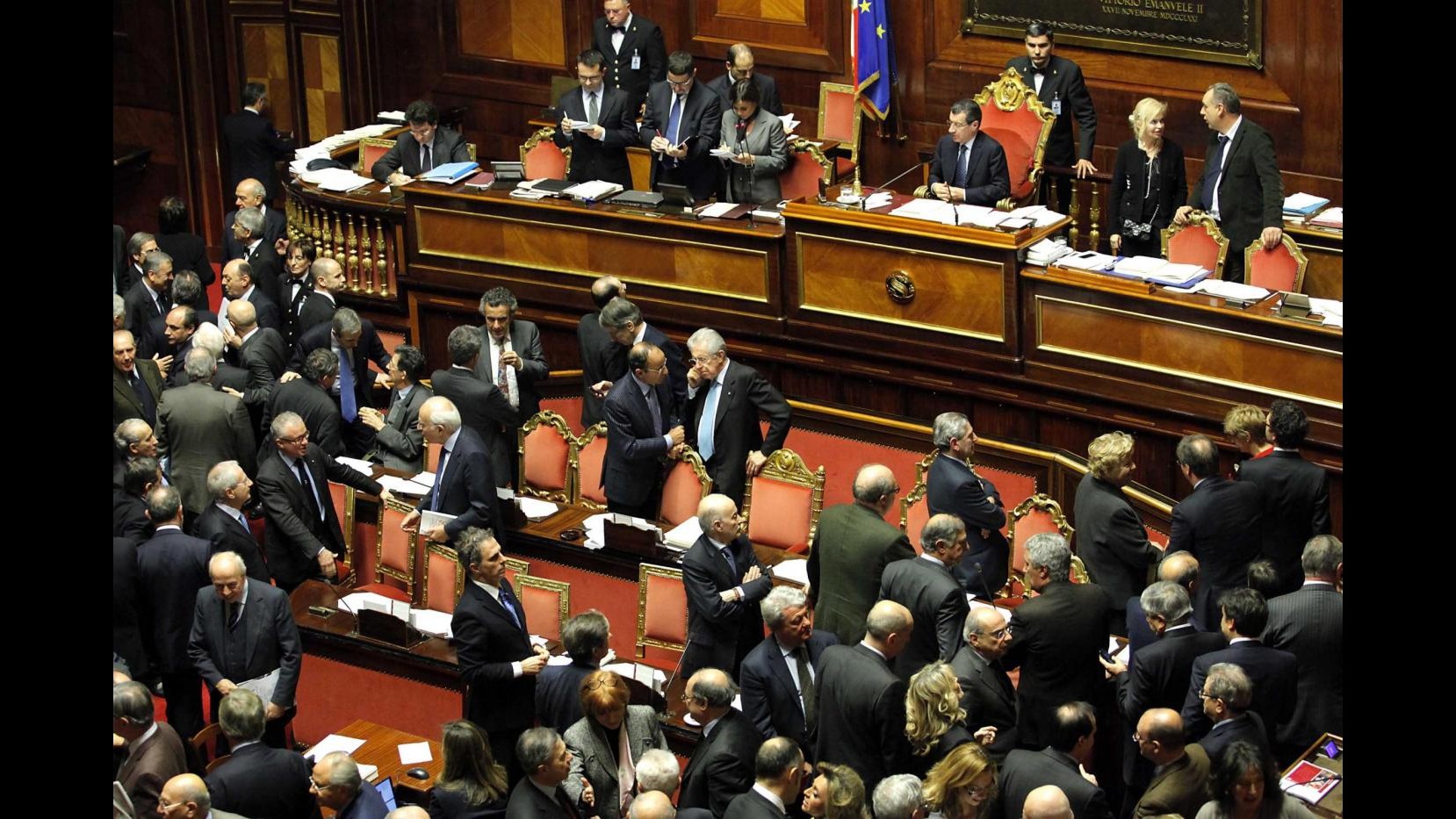 Spending review, al via dichiarazioni di voto nell’aula del Senato