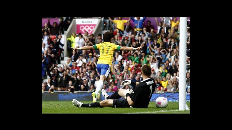 Londra 2012, Neymar trascina Brasile, Gran Bretagna ok. Fuori Spagna