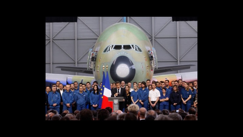 Airbus, utile II trimestre quadruplicato a 461 mln