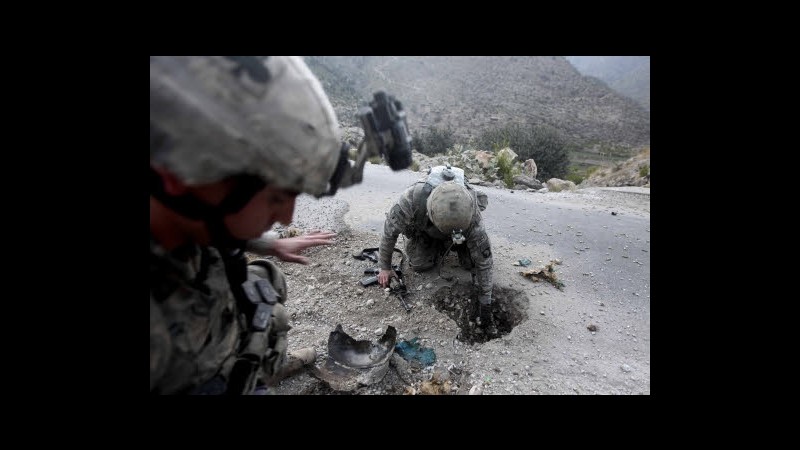 Afghanistan, +11% attacchi di militanti da aprile a giugno