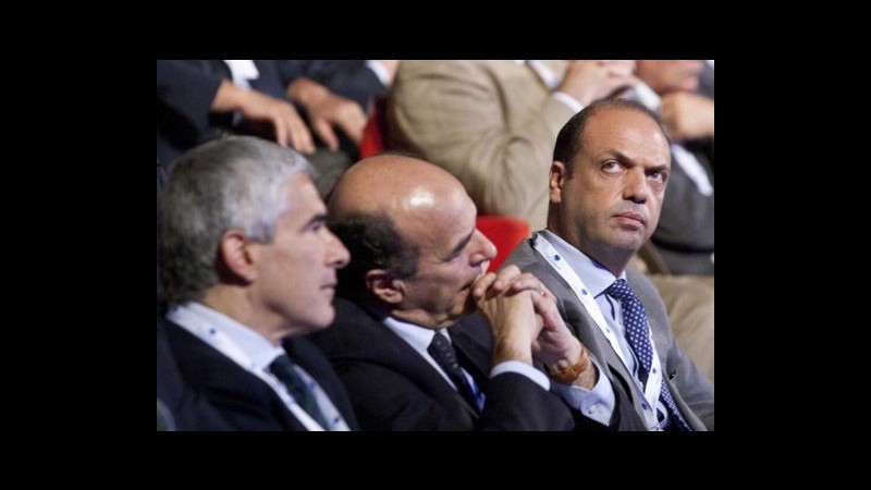 Legge elettorale, battibecco Bersani-Alfano