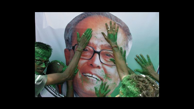 India, ex ministro Finanze Mukherjee eletto presidente