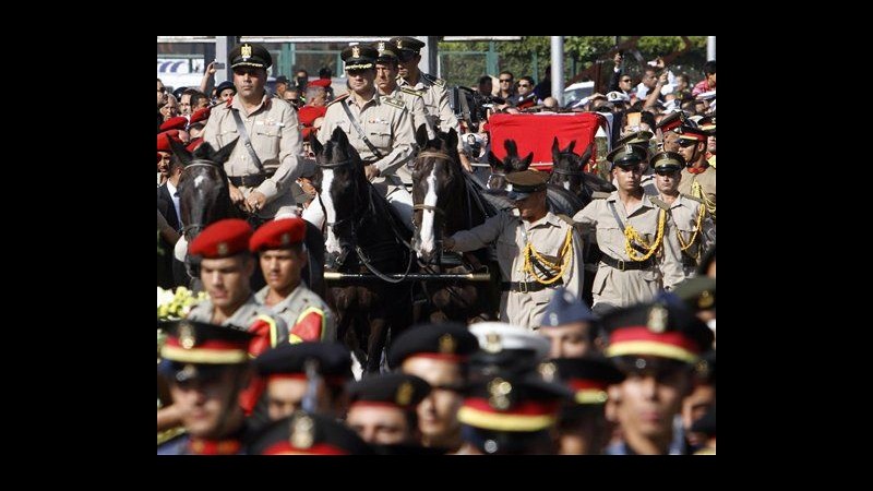 Egitto, funerale militare per ex capo servizi segreti Omar Suleiman