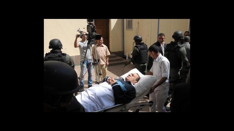 Egitto, procura respinge ricorso familiari: Mubarak resta in carcere
