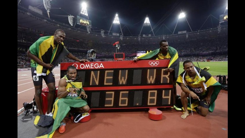 Londra 2012, Giamaica e Bolt show nella 4×100: oro e record mondiale